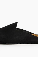 Suede Mules