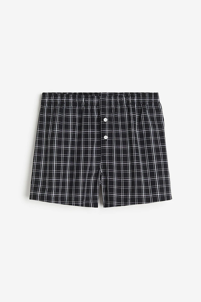 5-pack Woven Cotton Boxer Shorts