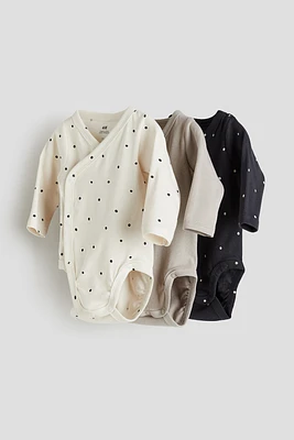 Lot de 3 maillots croisés
