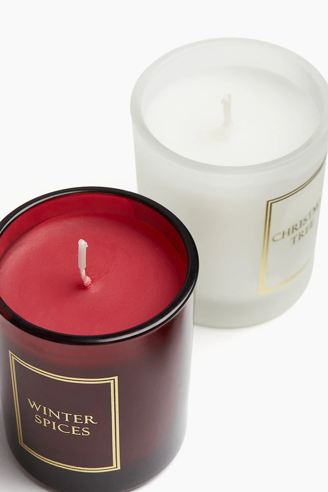 2-pack Small Scented Candles