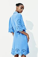 Eyelet Embroidered Dress