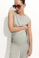 MAMA 2-piece Textured Jersey Set