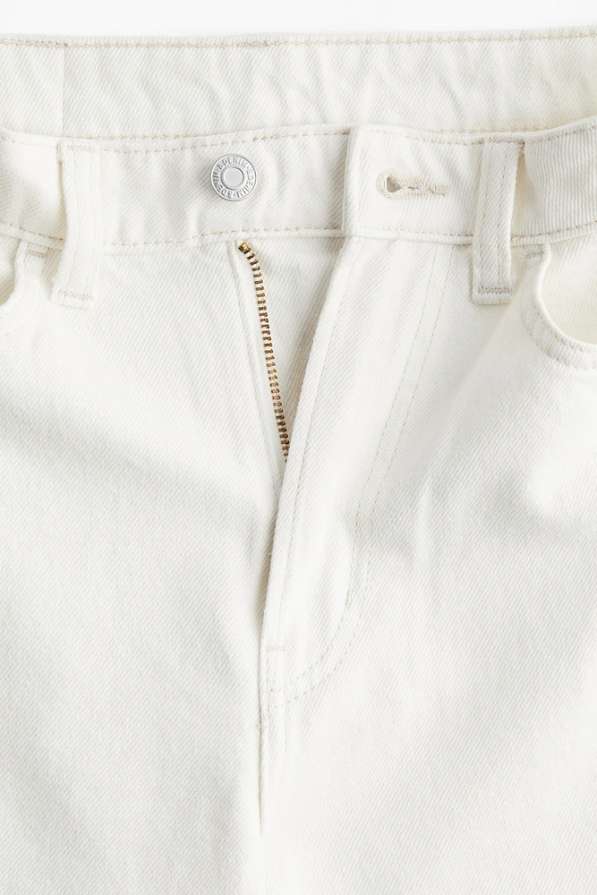 Jean ample Taille très haute