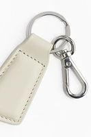 Key Ring with Leather Strap