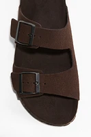 Sandales en cuir