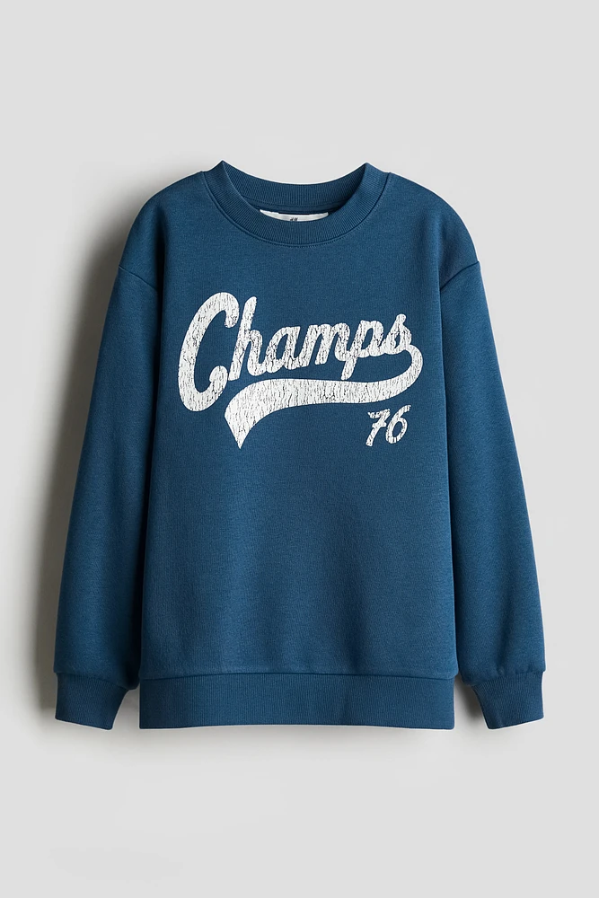 Washed-Look Sweatshirt