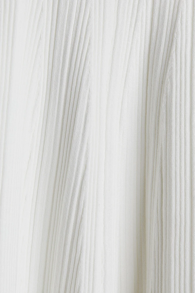 Robe tube côtelée