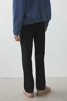 Regular-Fit Crease-Leg Chinos