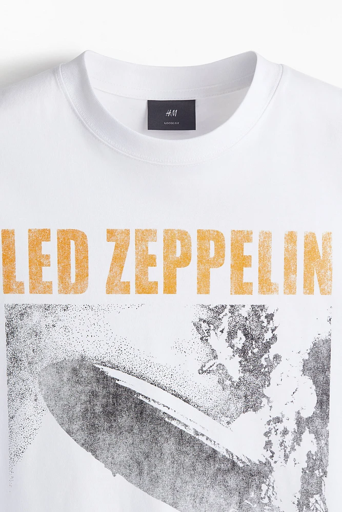 Loose-Fit Printed T-Shirt