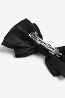 Satin Bow Hair Clip