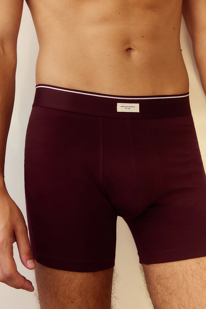 3-pack Mid-Length Boxer Briefs with Lycra®
