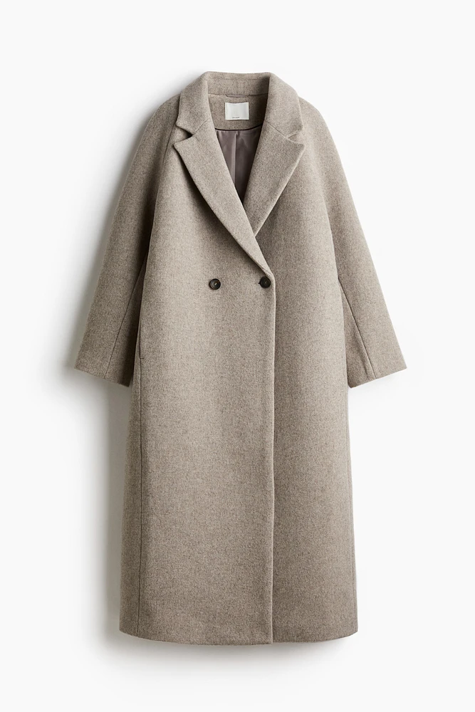 Wool-Blend Coat