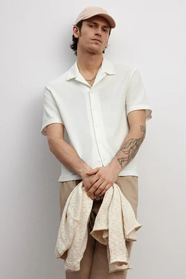 Regular Fit Short-sleeved Jersey Shirt