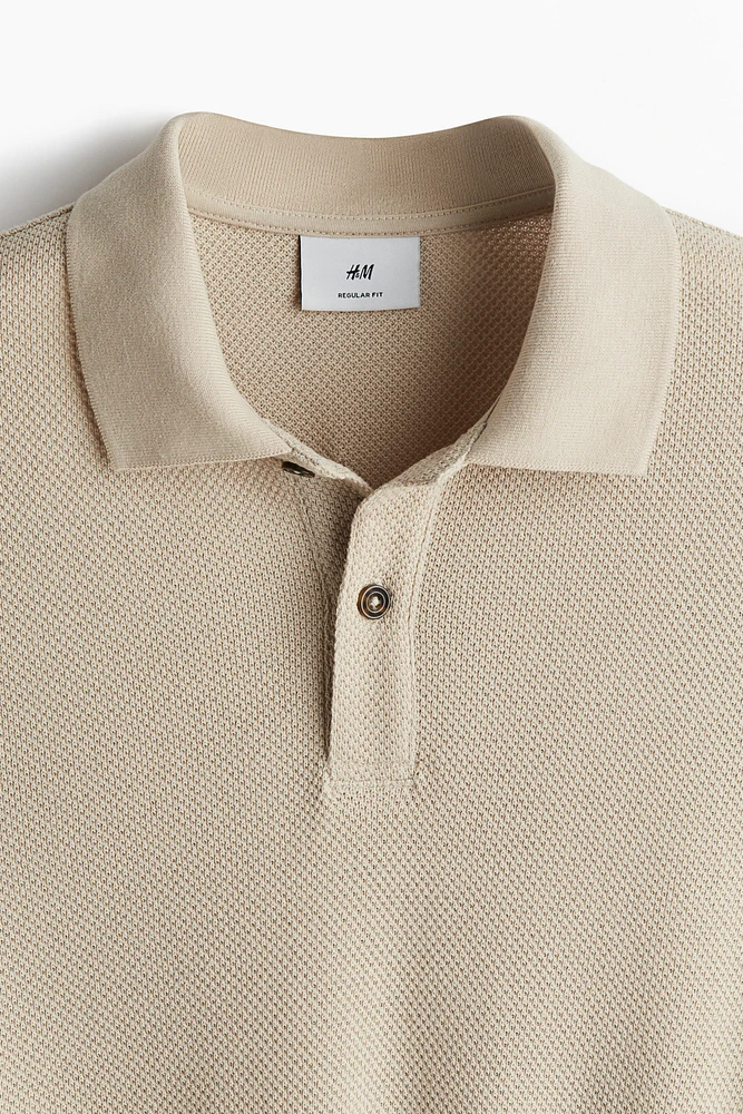 Regular Fit Piqué Polo Shirt