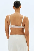 MAMA Padded cotton nursing bra