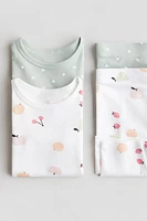 Snug Fit Printed cotton pyjamas