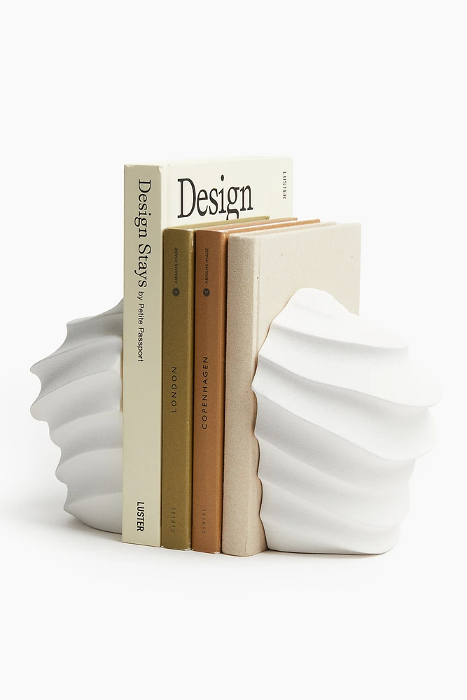 Stoneware Bookend