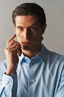 Slim Fit Pima Cotton Shirt