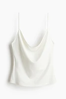 Cowl-neck Camisole Top