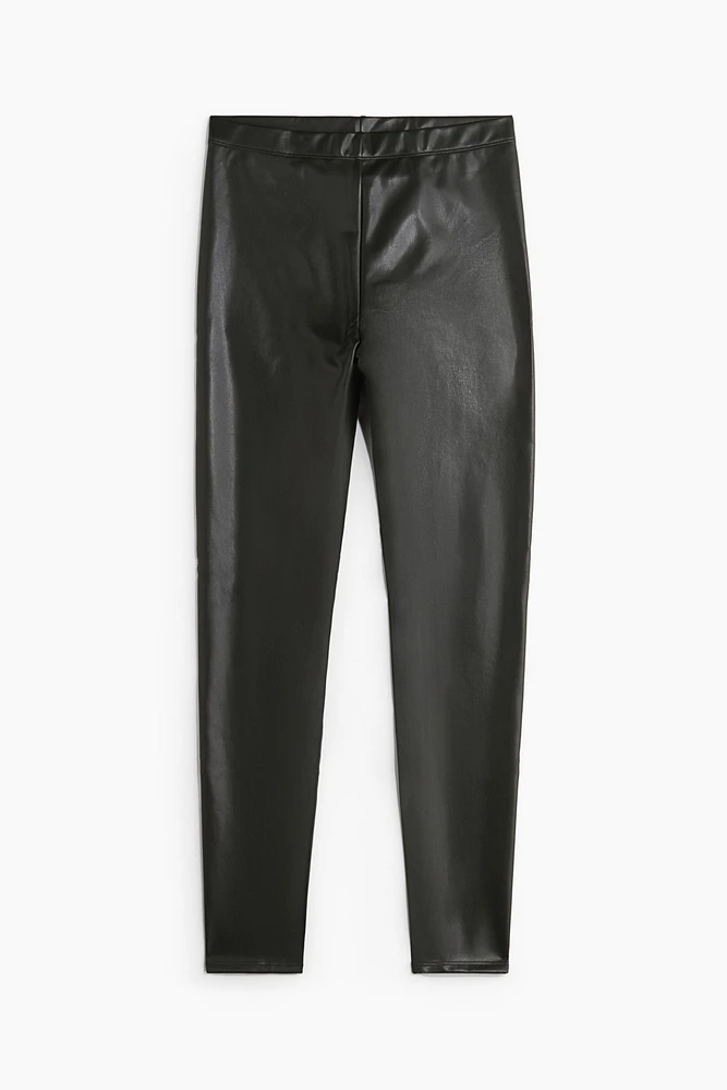 Coated Leggings