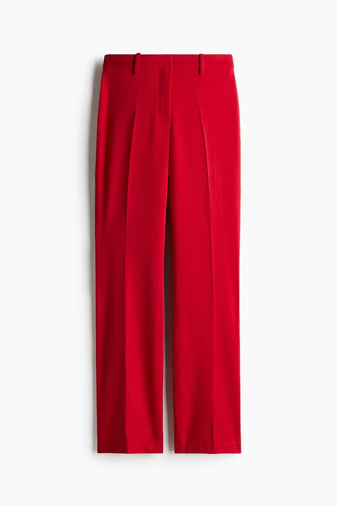 Slit-Hem Pants