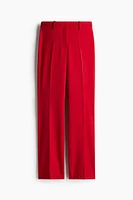 Slit-Hem Pants