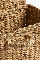 Seagrass Storage Basket with Lid