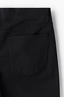 Slim Fit Cotton Twill Shorts