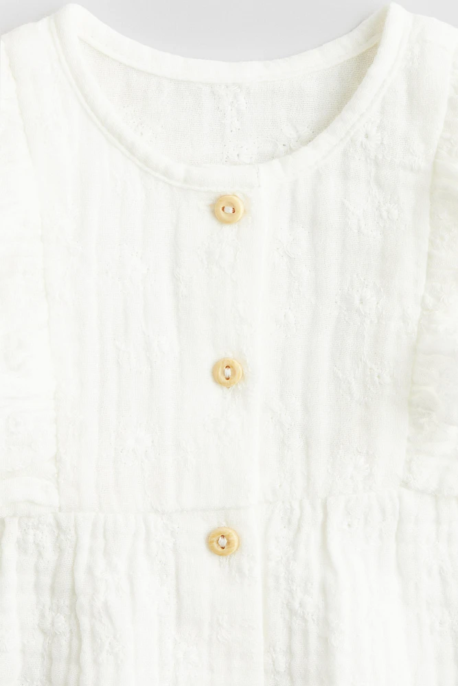Cotton Muslin Romper Suit