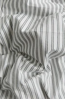 Bow-Detail King/Queen Duvet Cover Set