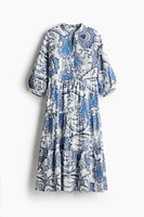 Tiered Midi Dress