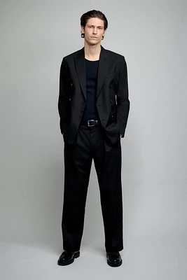 Relaxed-Fit Suit Pants