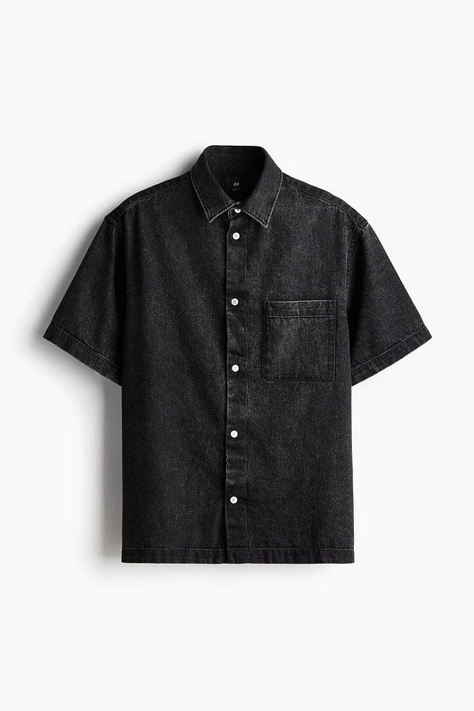 Loose-fit Denim Shirt