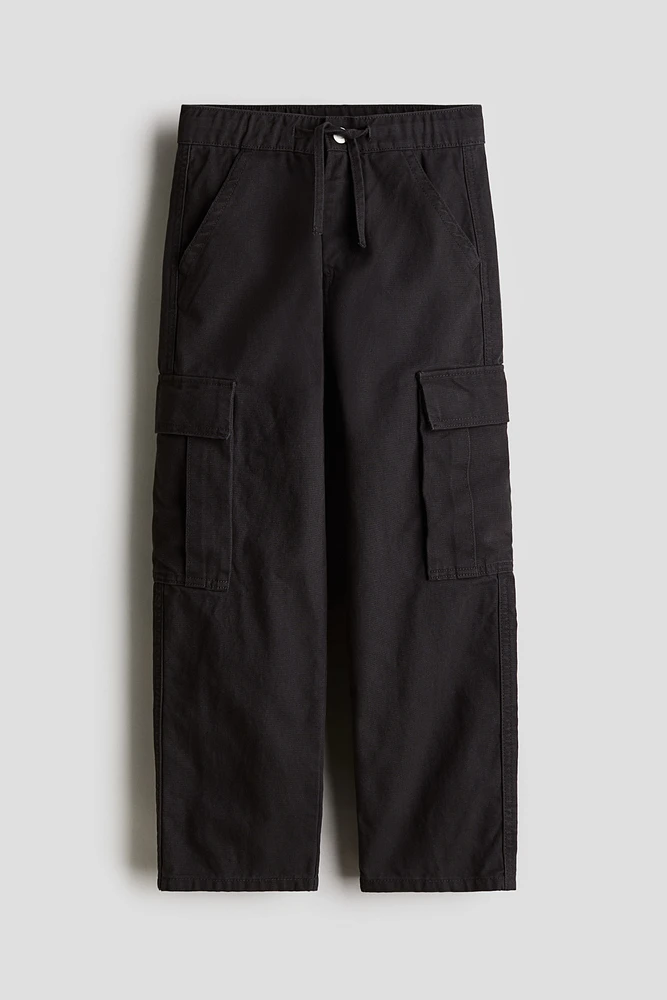 Canvas Cargo Pants