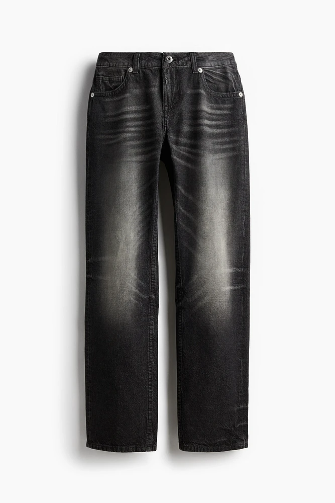 Straight Low Jeans