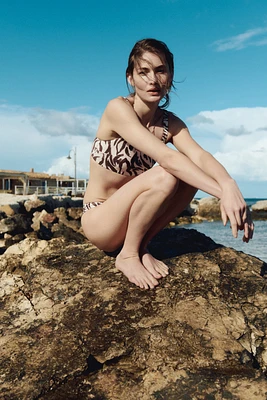 Haut de bikini coussiné
