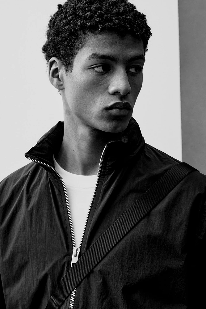 Veste coupe-vent flottante en nylon