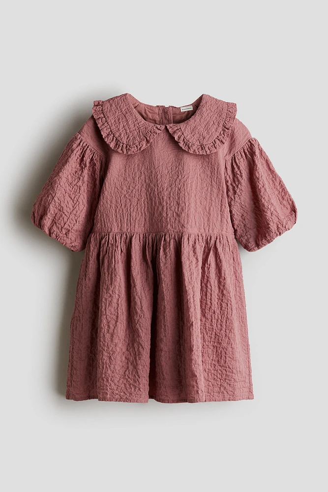 Robe en crépon de coton