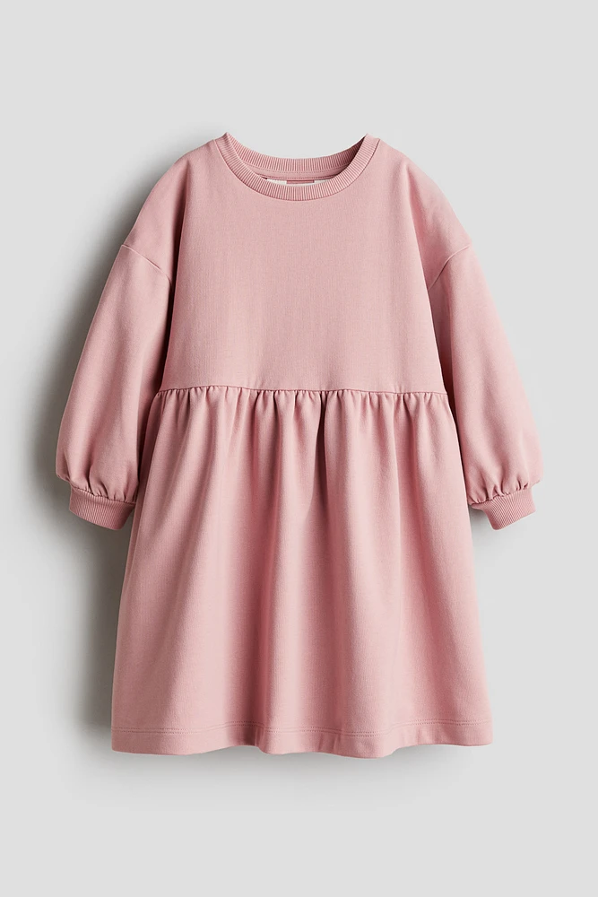Robe grande taille en molleton