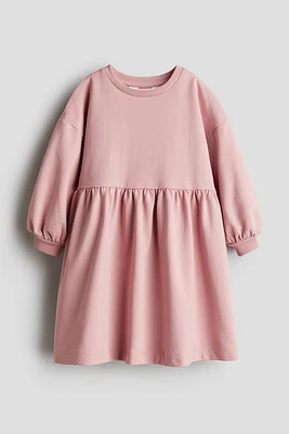 Robe grande taille en molleton