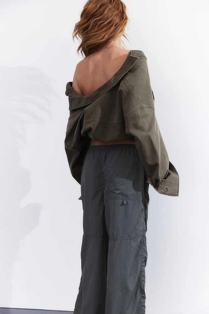 Nylon Parachute Pants