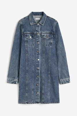 Cotton Denim Dress