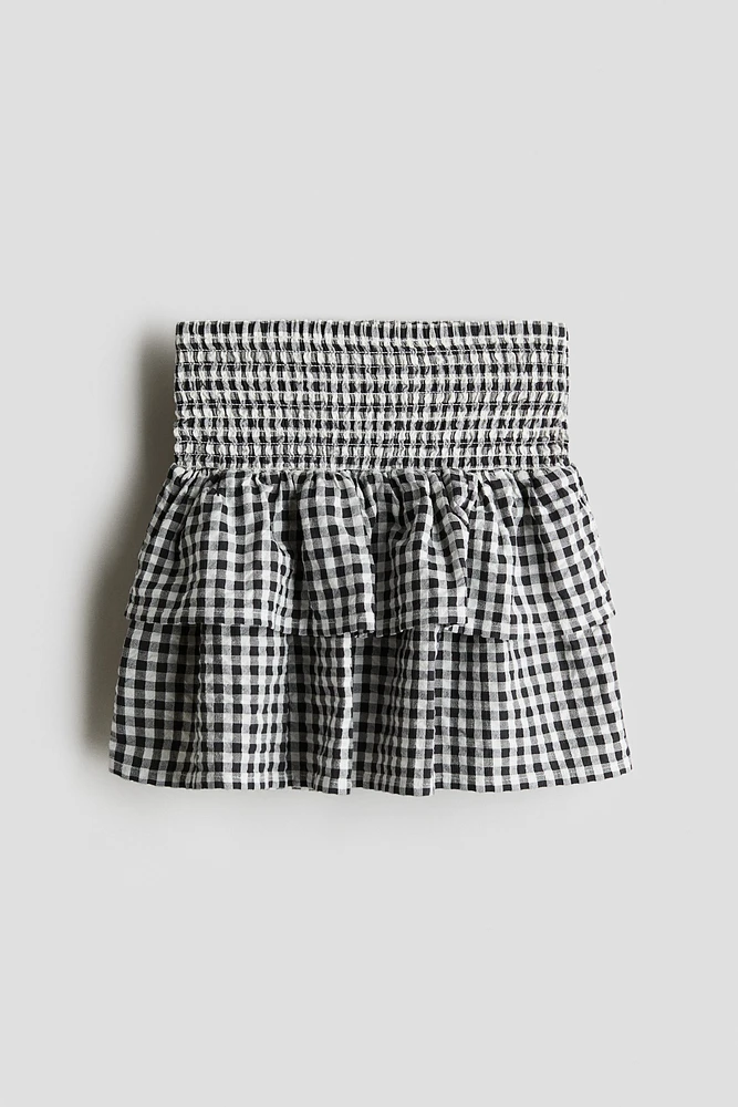 Smocked Skirt