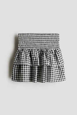 Smocked Skirt