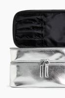 Metallic Toiletry Bag