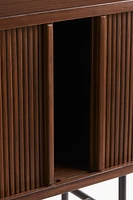 Sliding-door End Table