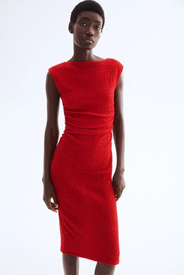 Draped Bodycon Dress