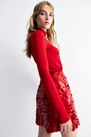 Turtleneck Top
