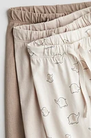 3-pack Cotton Jersey Joggers