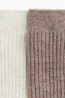 2-pack Wool-blend Socks